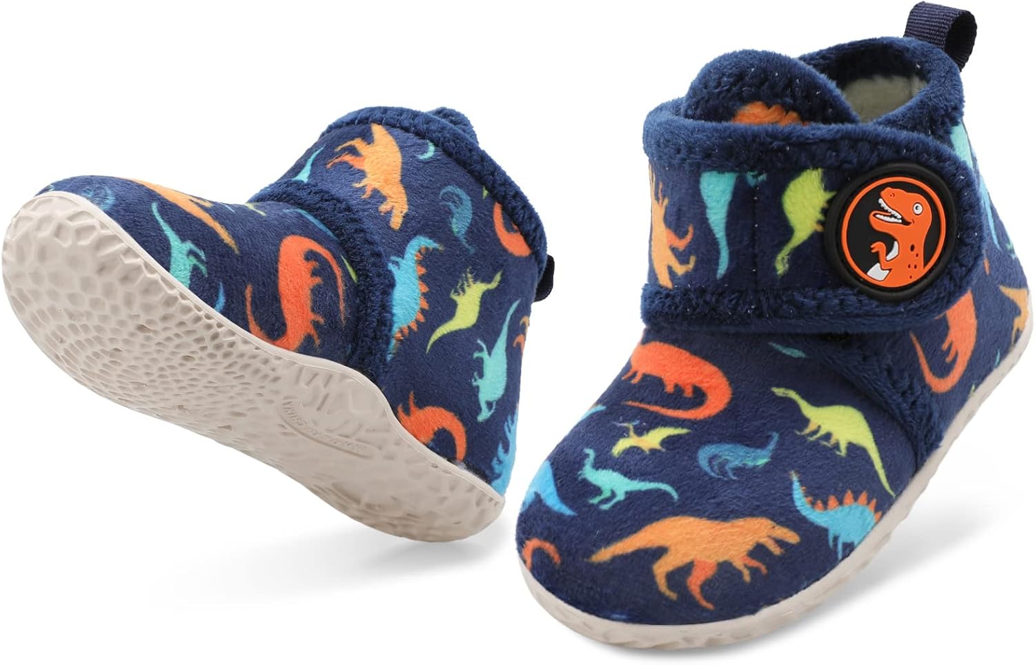 LeIsfIt Toddler Slippers Boys Girls House Slippers Kids Winter Boots Warm Lightweight House Shoes Non-slip Indoor Slipper Shoes - Image 7