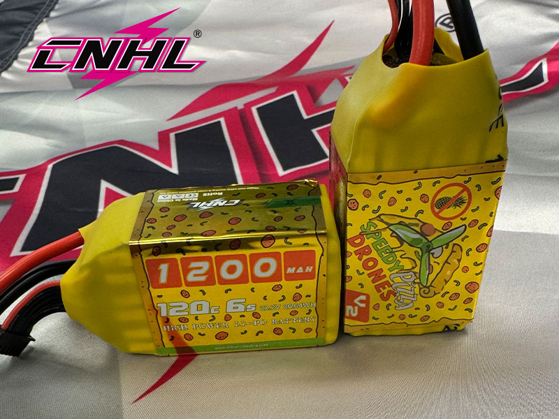 Amazon.com: CNHL 1200mAh 120C 6S Lipo Battery Speedy Pizza 22.2V