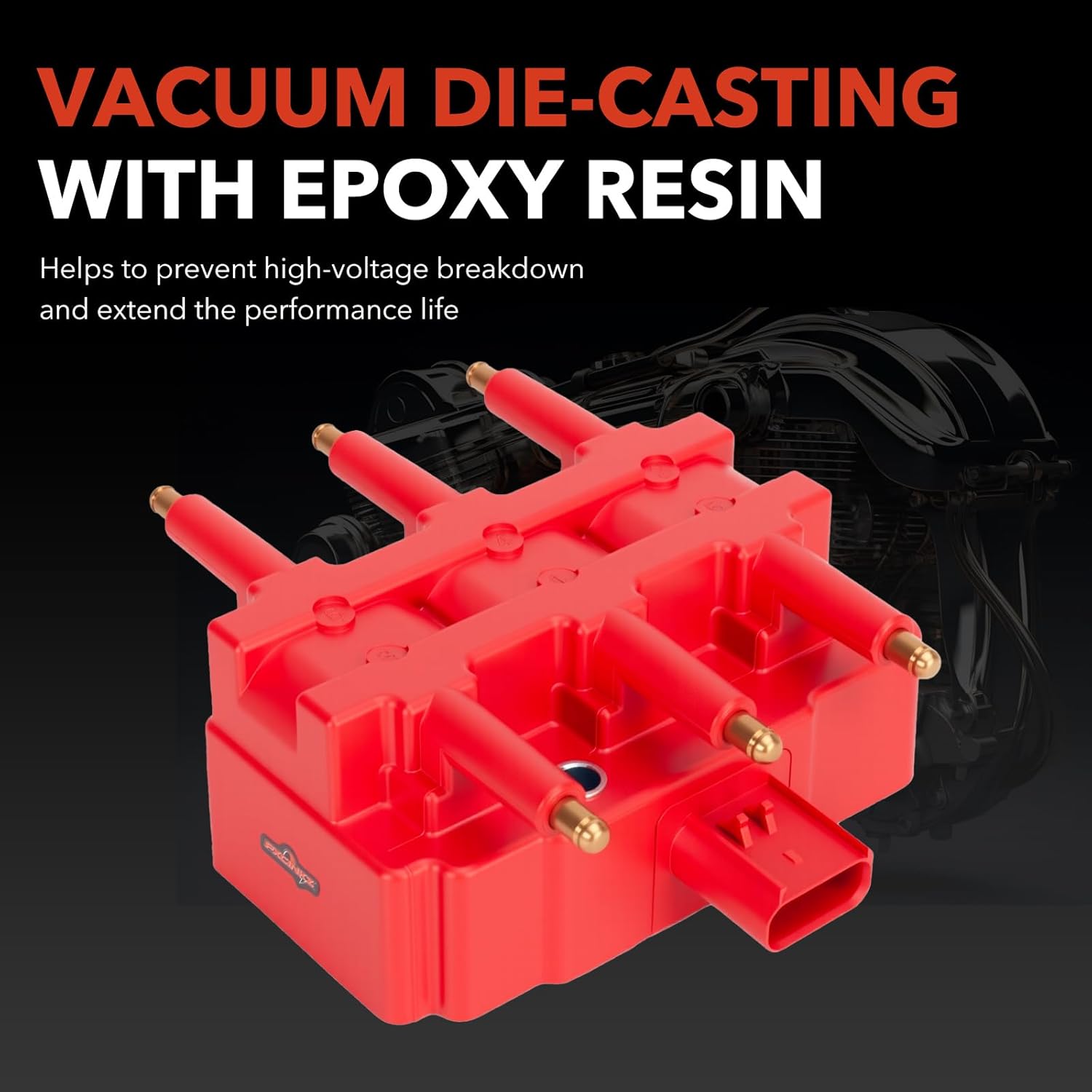 Ignition Coil Pack & Spark Plugs & Wires Set Fits For Chrysler Pacifica Town & Country Voyage Dodge Caravan Jeep Wrangler Volkswagen Routan 3.3L 3.8L V6 Repalce UF305 4306 27703