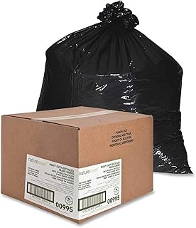 Nature Saver Black Low-density Recycled Can Liners