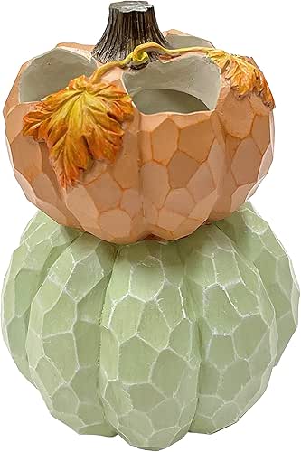 Avanti Linens - Toothbrush Holder, Pumpkin Design Countertop Accessories, Fall