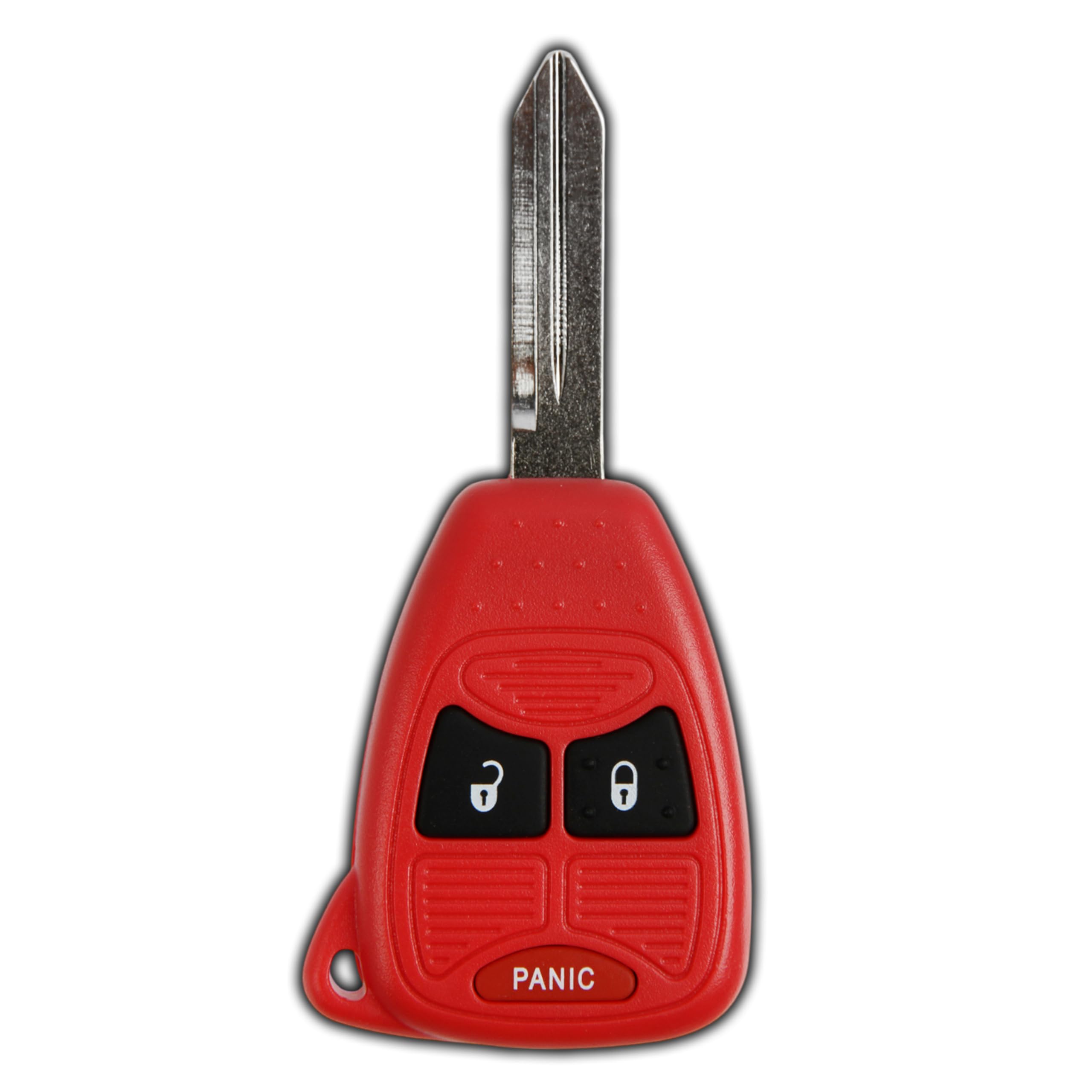 KeylessOption Key Fob for 2004 2005 2006 2007 2008 2009 2010 2011 2012 2013 2014 2015 2016 2017 Chrysler 300 Dodge Charger Jeep Cherokee Remote, 3-Button OHT692427AA, Programming Guide Included