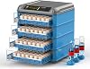Automatic Egg Incubator, Digital Hatching Eggs with Fully Automatic Turner, Poultry Hatching Machine with Humidity Control, for Hatching Chicken Duck Quail Bird Eggs,256Eggs