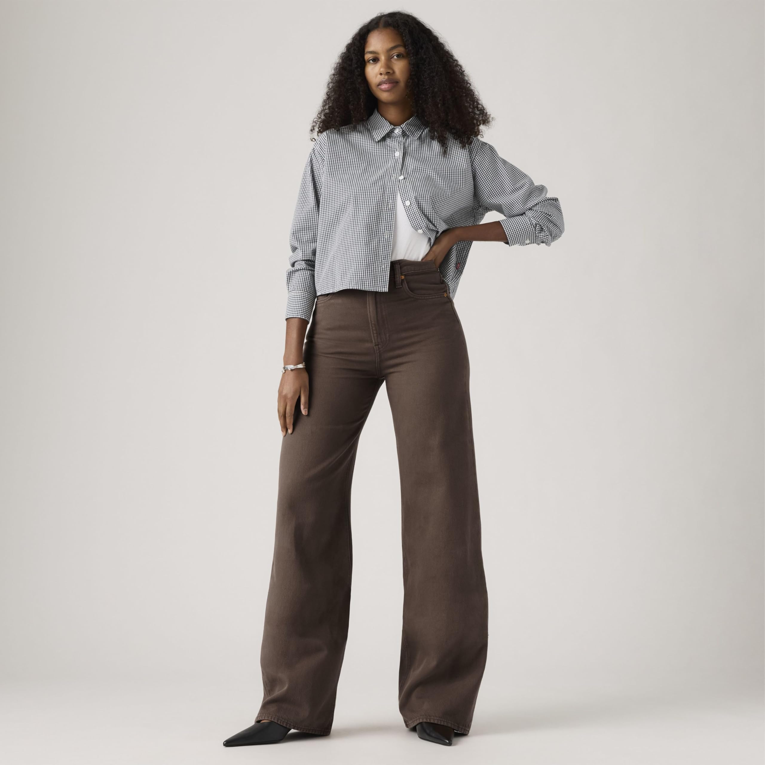 Levi's Damen Jeans Ribcage Wide Leg H223