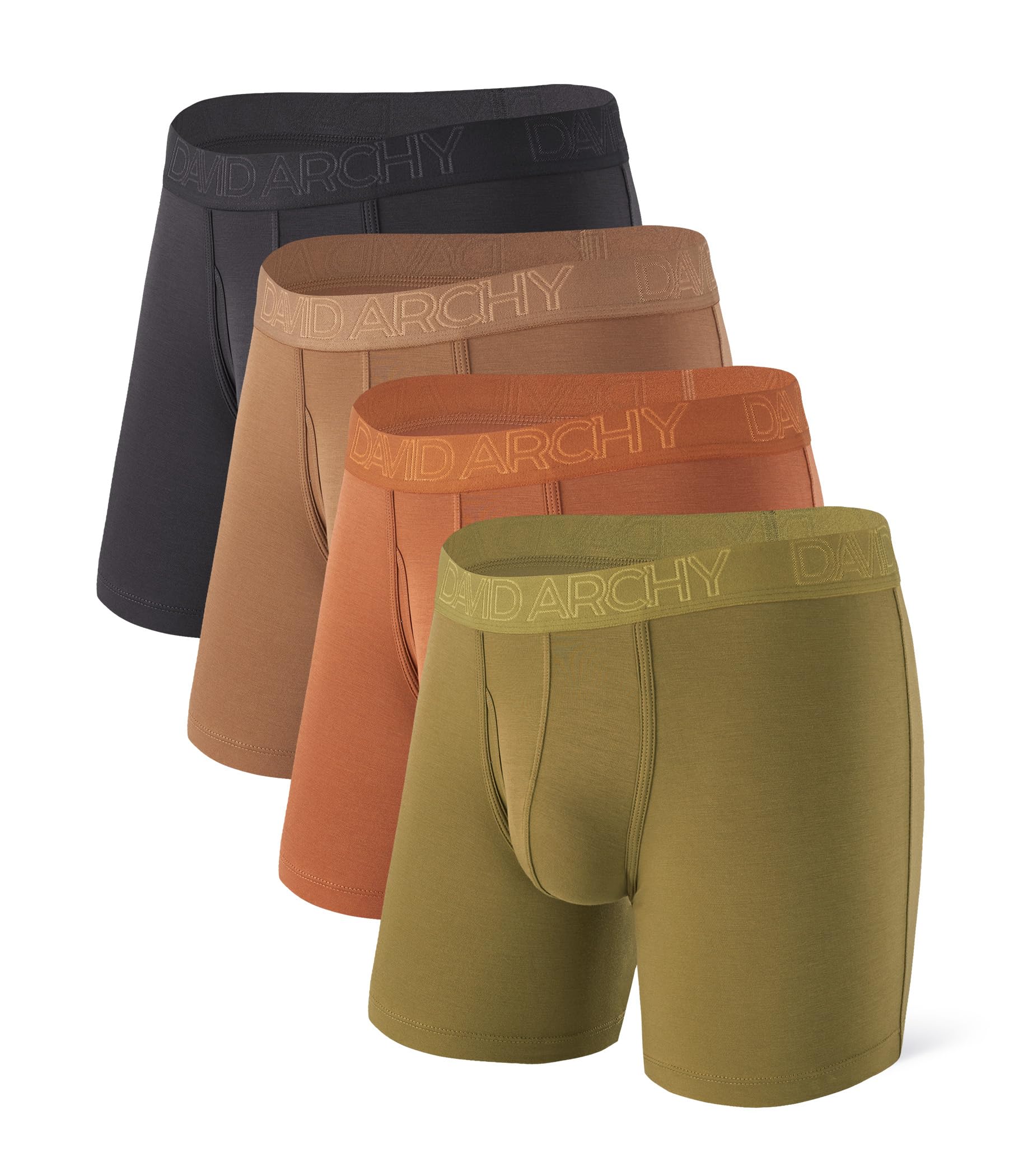 DAVID ARCHY Lightweight Breathable Boxer Briefs