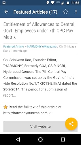Harmony eMagazine (GOI Service Rules & Newsstand)