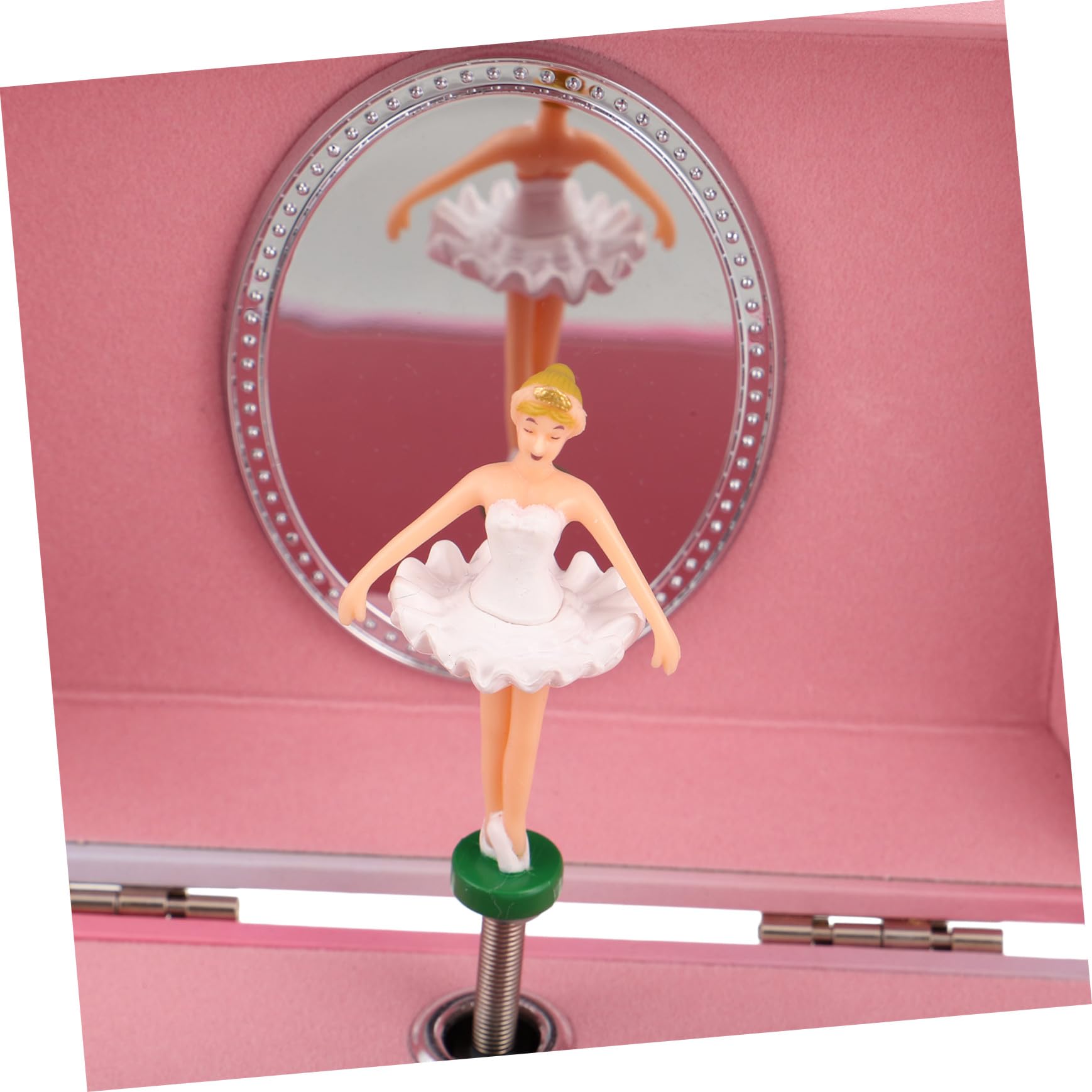 Ciieeo Caja de Musica de Ballet Joyero Musical con Bailarina Organizador de Joyas para Niña Obsequio de Cumpleaños Color