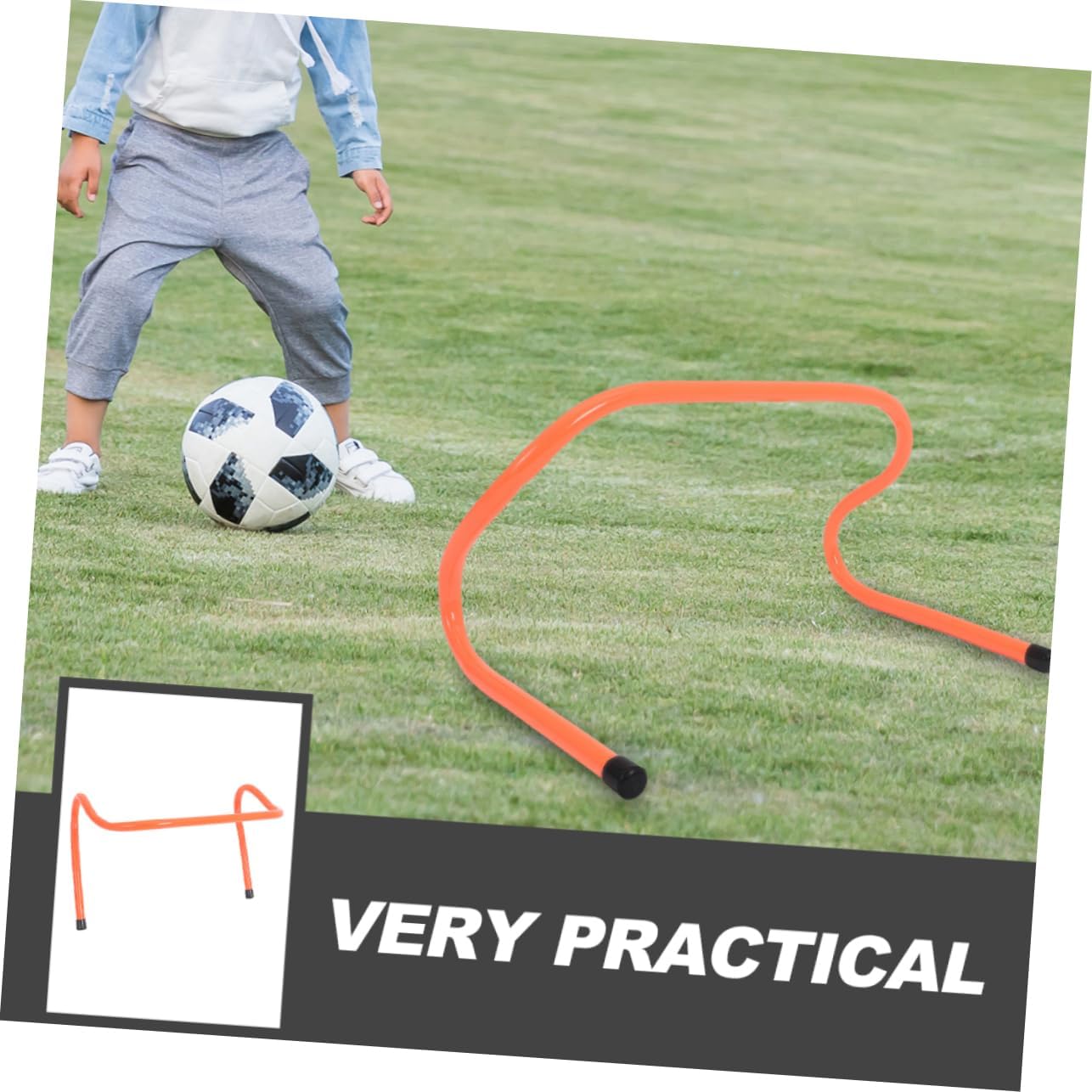 UPKOCH 4Pcs Agility Hurdles for Football Training Durable Sports Hurdles Enhance Agility Coordination Skills Convenient Outdoor Practice Equipment for Young Athletes