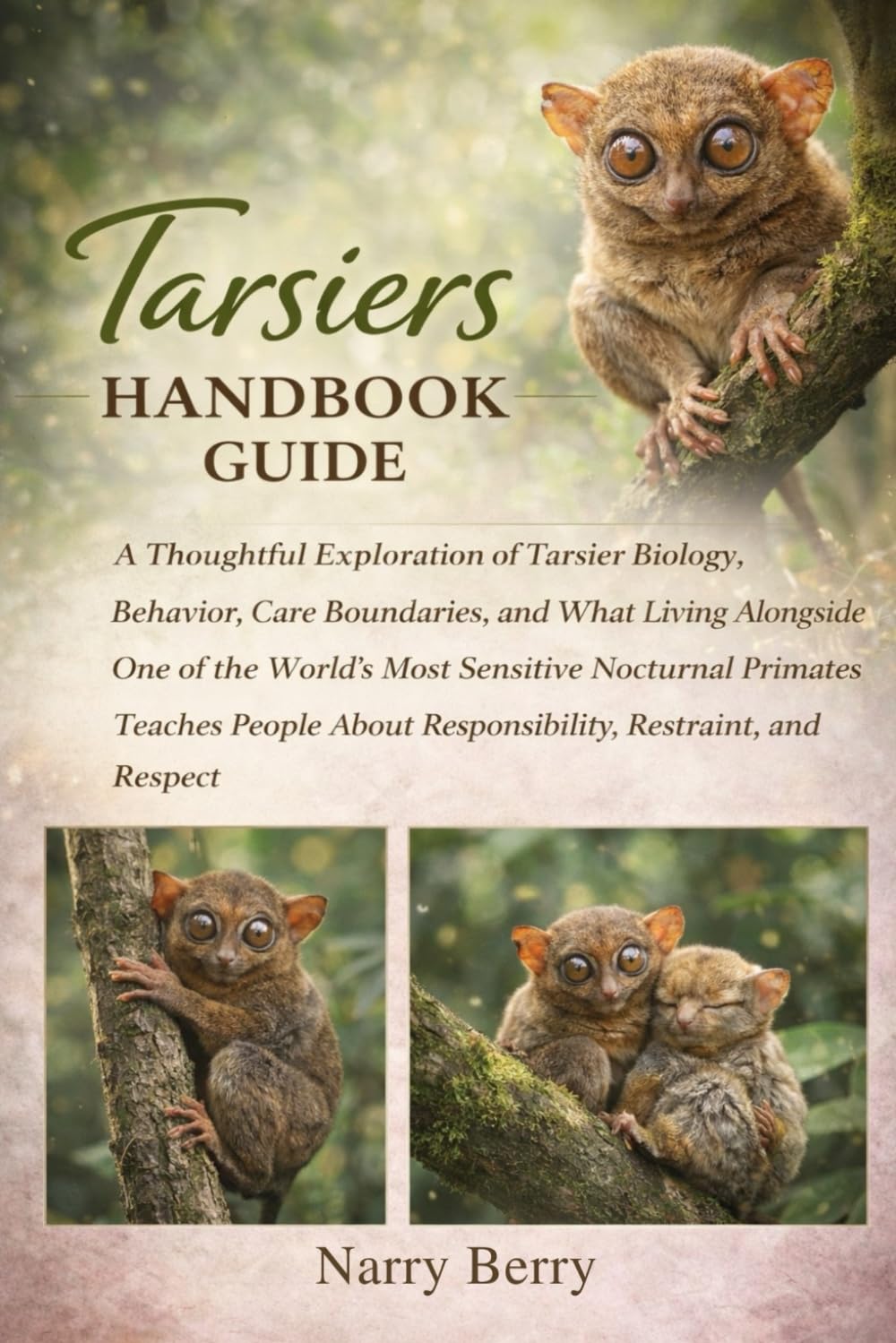 TARSIERS HANDBOOK GUIDE: A Thoughtful Exploration of Tarsier Biology, Behavior, Care Boundaries, and What Living Alongside One of the World’s Most ... About Responsibility, Restraint, and Respect