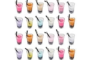 Mini Milk Tea Cup Keychain Pendant