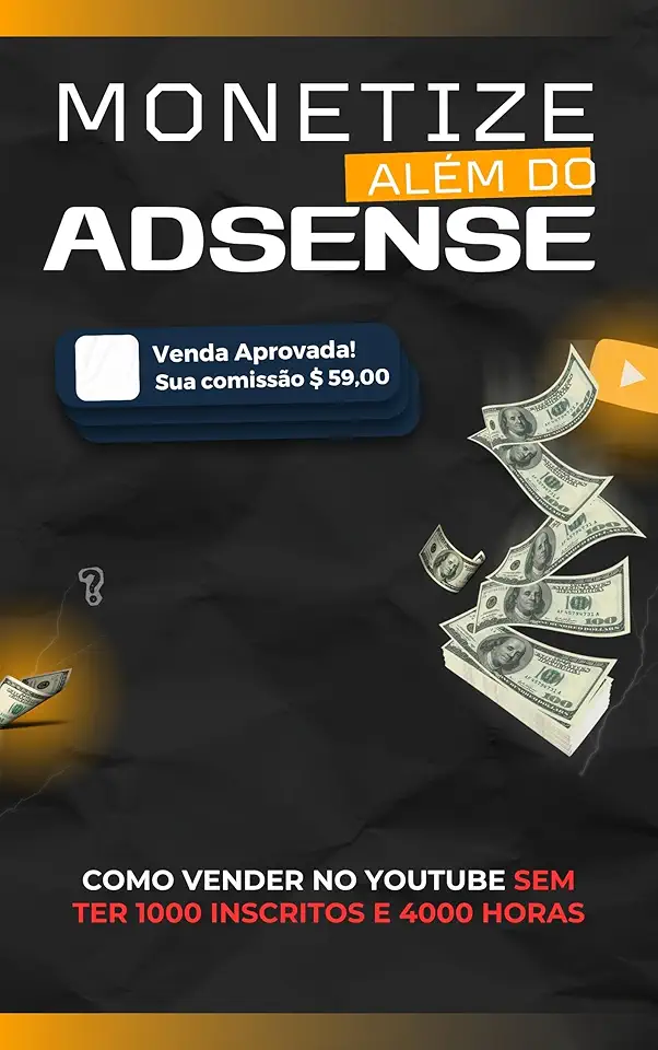 COMO VENDER NO YOUTUBE SEM TER MIL INSCRITOS E 4 MIL HORAS: Um Guia para Explorar Alternativas Lucrativas e Faturar R$1000 ou Mais