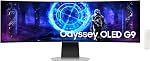 SAMSUNG 49 inch Odyssey G9 DQHD OLED Gaming Monitor 144Hz 0.03ms HDR True Black 400 Gsync Freesync DP + HDMI + USB C to A Gender Cable - (LS49DG912SNXZA) [Canada Version]