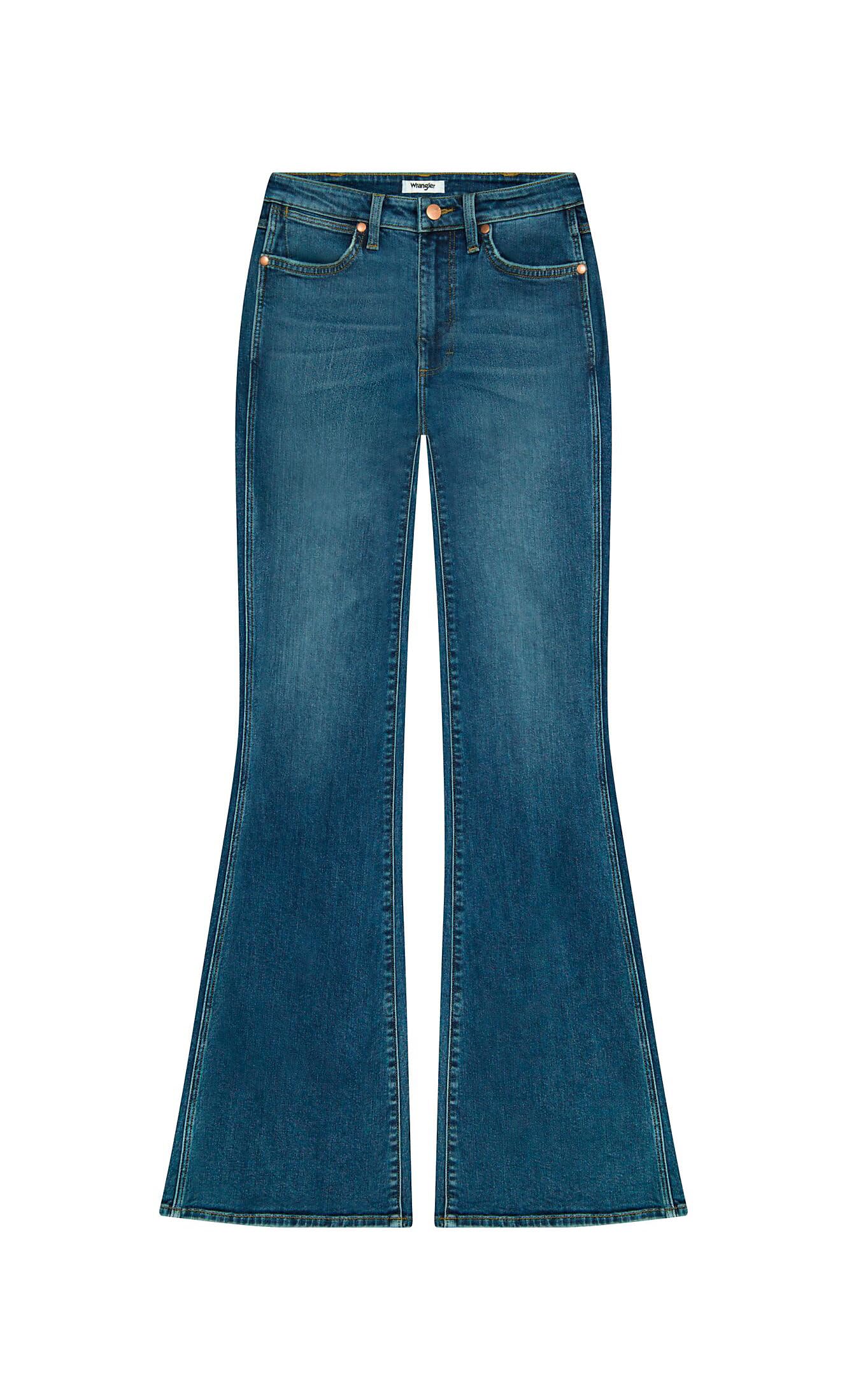 Wrangler Women's Bleu Straight Jeans For Montana
