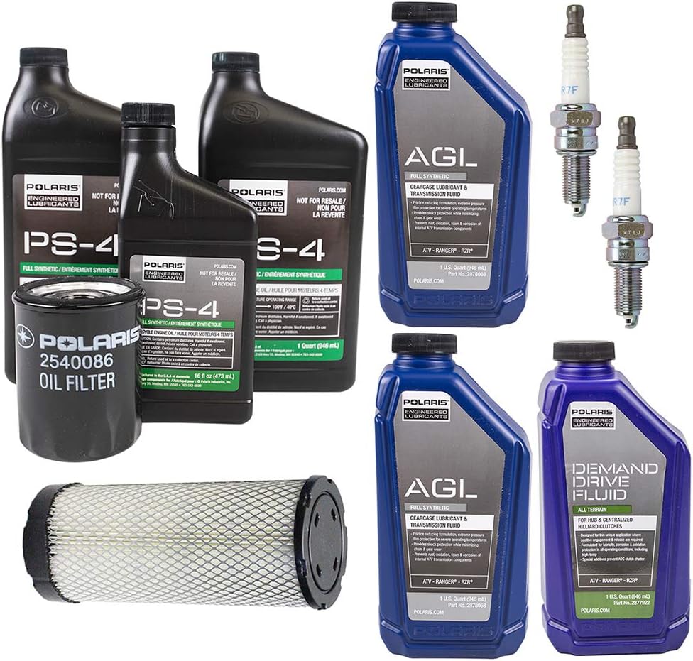 Polaris Fluid & Oil Change Kit w/Air Filter Genuine OEM for 2015-2019 RZR 900 RZR 4 900 RZR S 1000