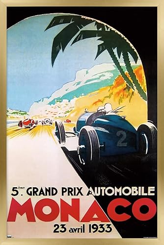 Trends International Grandprix Automobile Monaco 1933 - Póster de pared