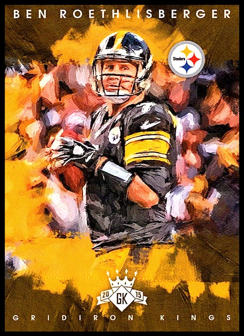 2015 Panini Gridiron Kings #16 Ben Roethlisberger NM-MT Pittsburgh Steelers Official NFL Football Trading Card