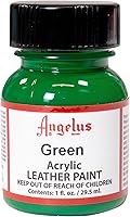 Vista 122 de Angelus - Pintura acrílica para cuero, 1 onza líquida (paquete de 1), color turquesa
