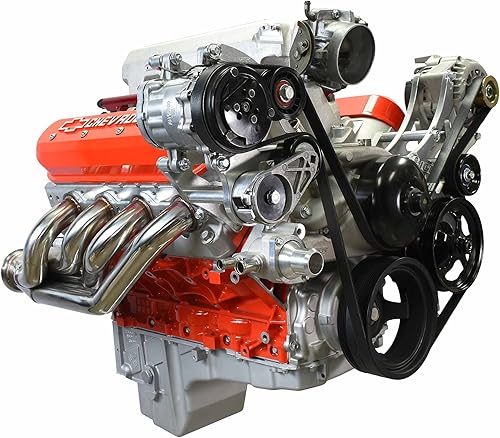 Miniatura 5 de ICT Billet LS Truck Sanden 7176 SD7 Mini AC Aire acondicionado Compresor Soporte Billet Aluminio Alto Montaje Lado del pasajero 551472LS0-3