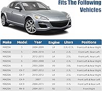 Vista 2 de 742-801 Motor de elevación de ventana eléctrica compatible con Mazda 3, Mazda 5, Mazda 6, Mazda CX-7, Mazda CX-9, Mazda RX-8, Reemplazo #