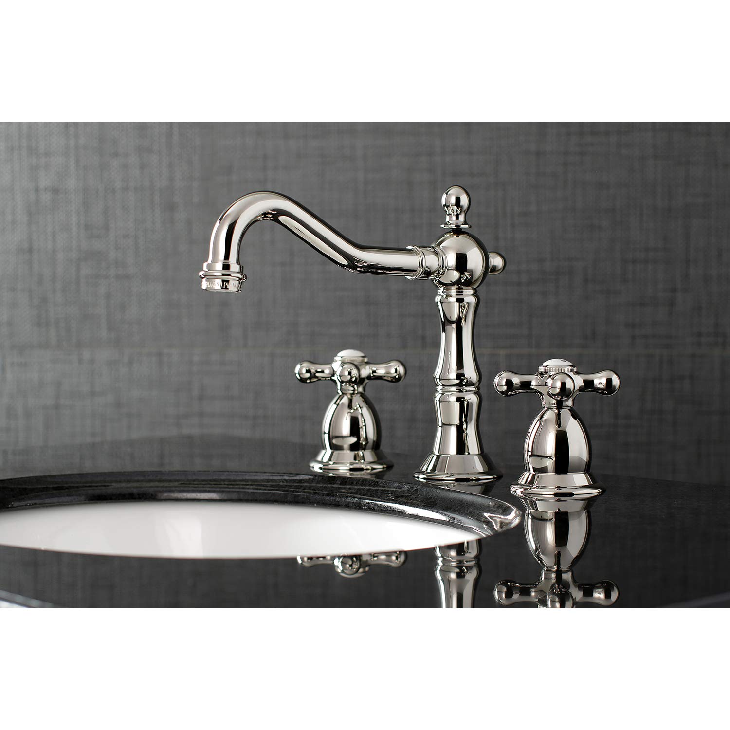 【A.H.P.L】ahpl Kingston Brass KS1976AX Heritage Widespread Bathroom Faucet