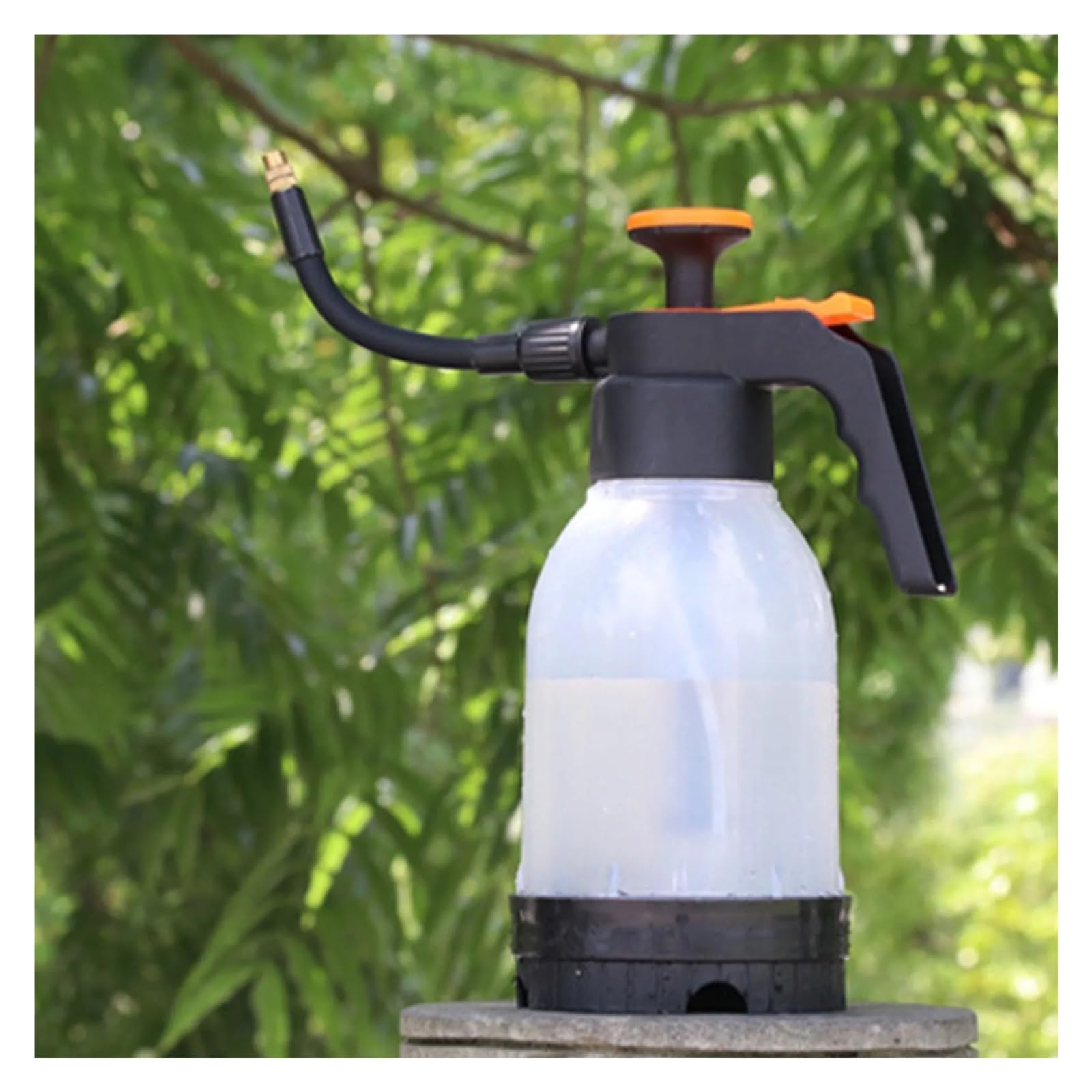 1,2 L Gartenblumen-Sprühgerät, Handbewässerungssprühgerät for Zimmerpflanzen, Autoreinigung Und Haushaltsgebrauch(Swivel Rod)