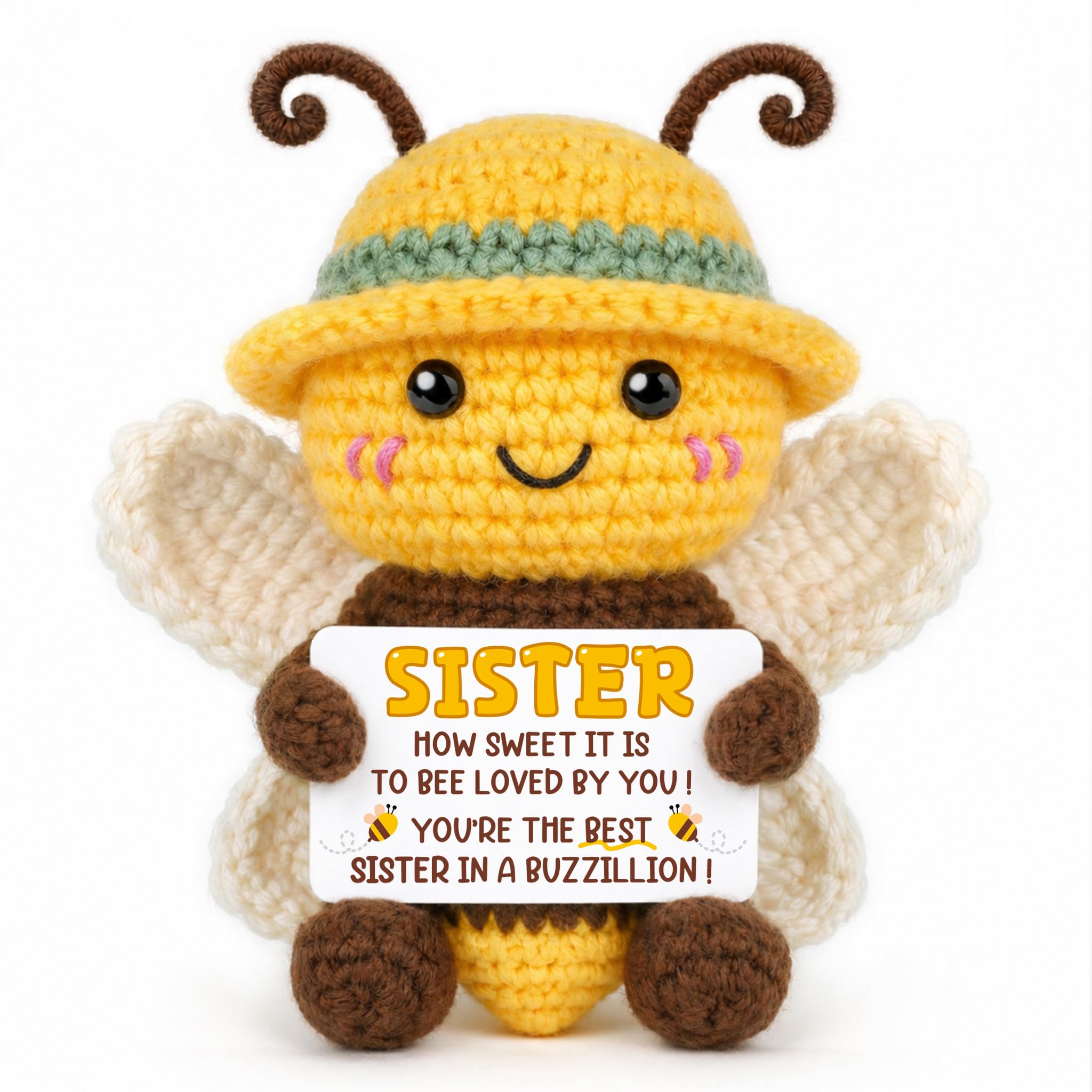 Sister Gifts, Handmade Crochet Bee โ image 1