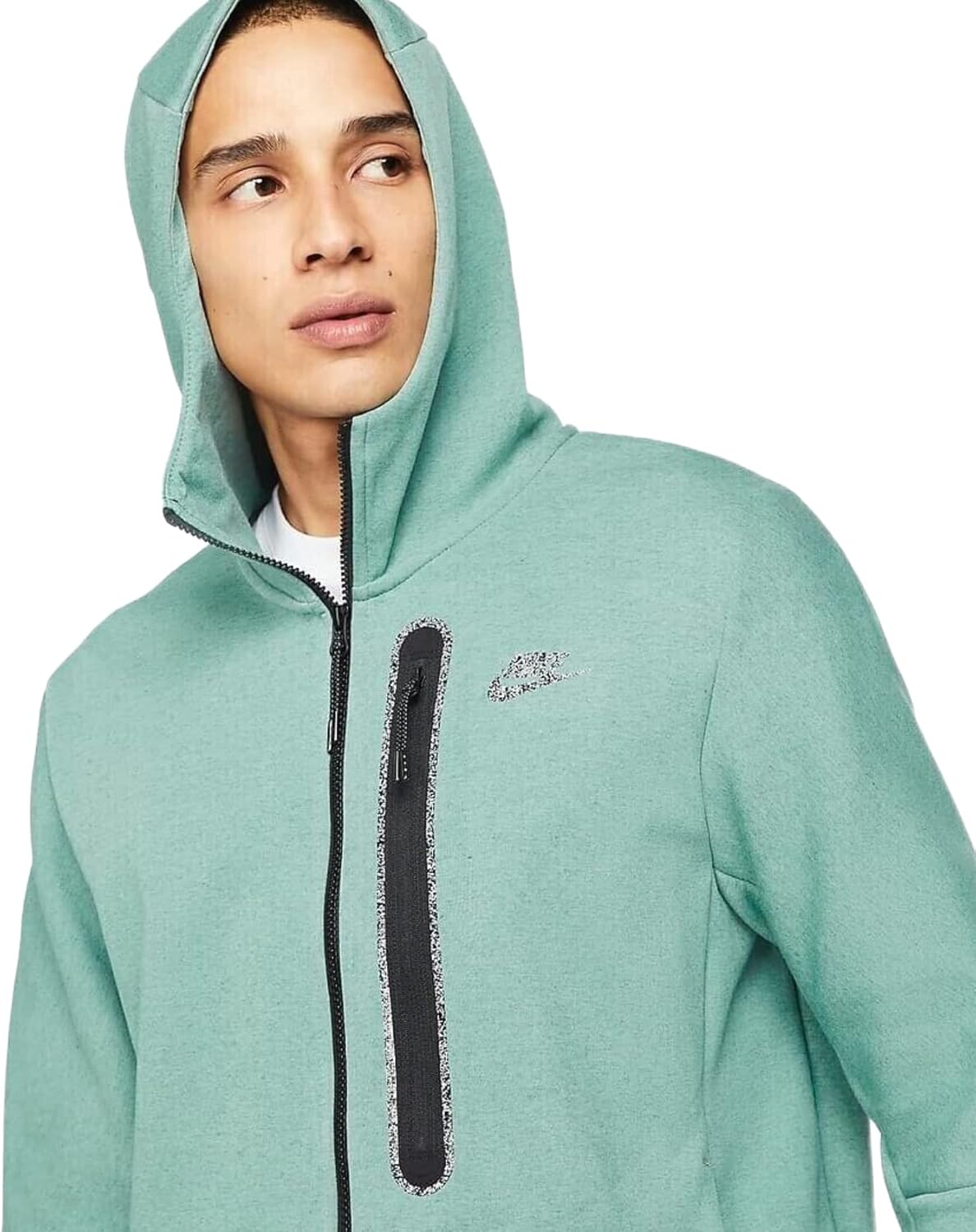 Nike Men's Bicostal Tech Fleece Full Zip Hoodie, X-Large - Image 3