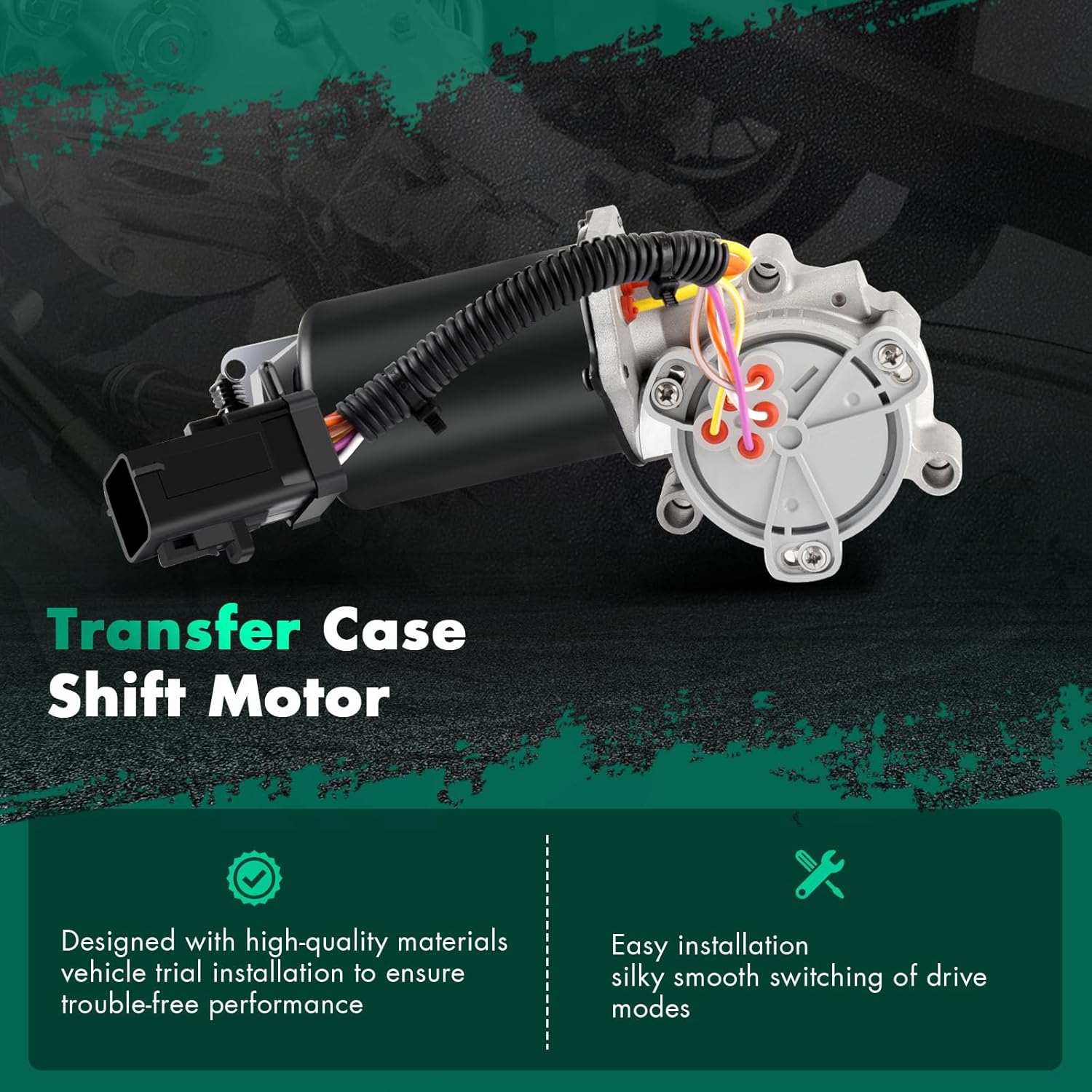 SCITOO Transfer Case Shift Motor For Ford For F-150 2004-2008|For Ford Lobo 2004-2008|For Lincoln Mark LT 2006-2008 Replace600-911