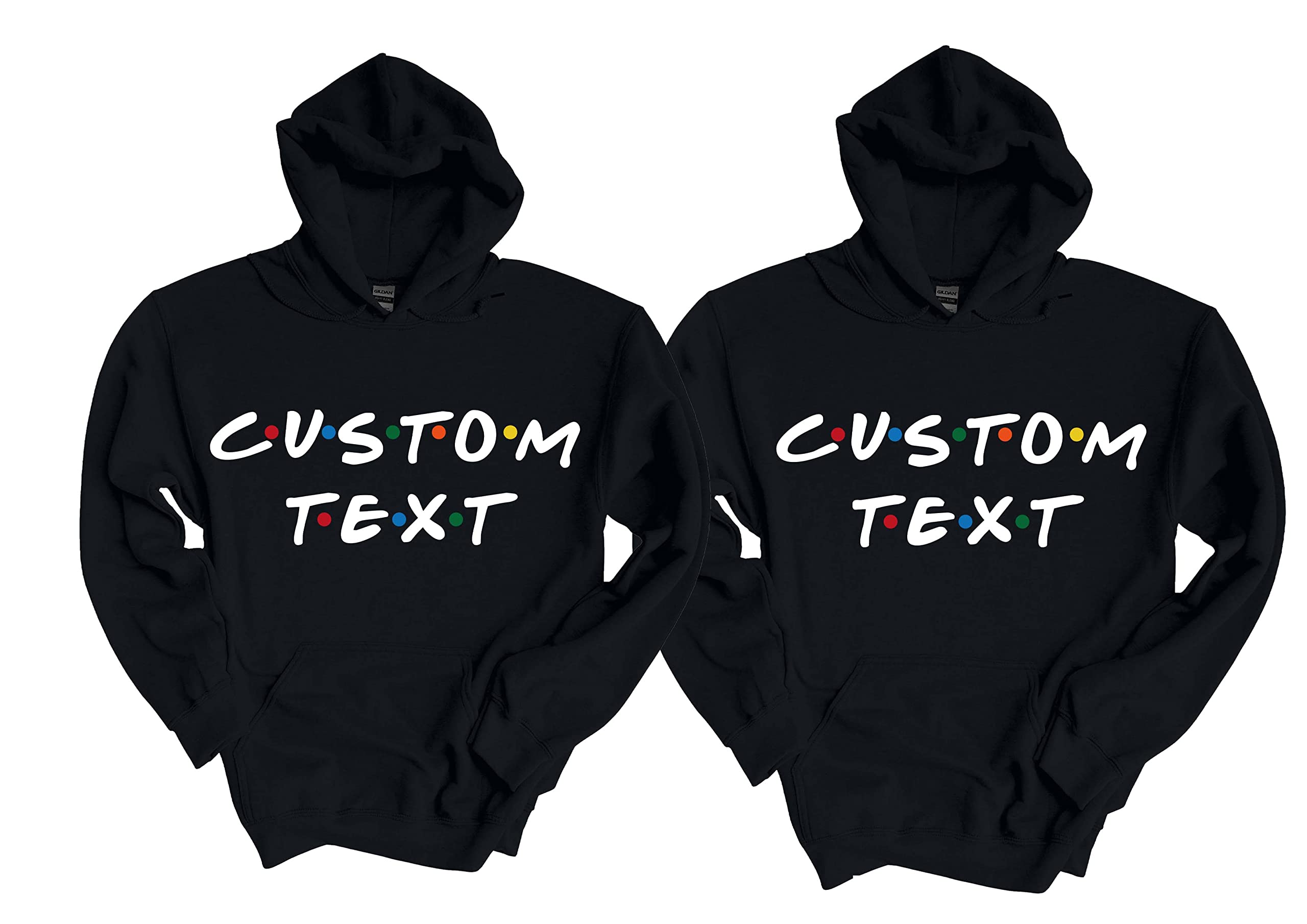 Custom Hoodie Buy Add Your Own Text/Logo And Design Custom Unisex