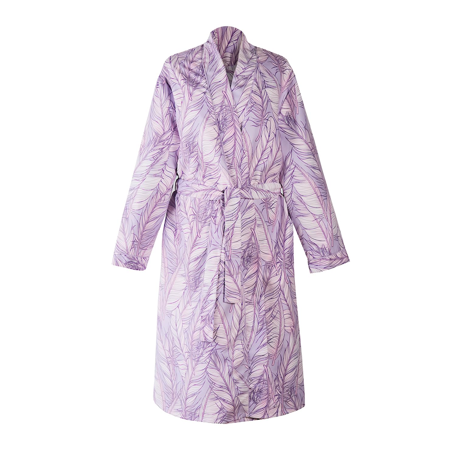 Coopers Of Stortford Women's Purple - Quick Dry Dressing Gown In - Microfibre Bathrobe With Tie Belt And Pockets, Lightweight Wrap Style S To Xl (Uk, Alpha, S, Regular, Regular)