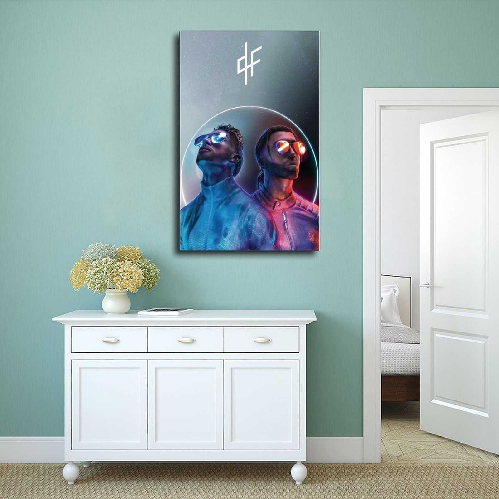 Poster PNL Sur Toile - Décoration Murale 30x45cm - Sans Cadre - Idée Cadeau Pour Chambre, Bureau - 2