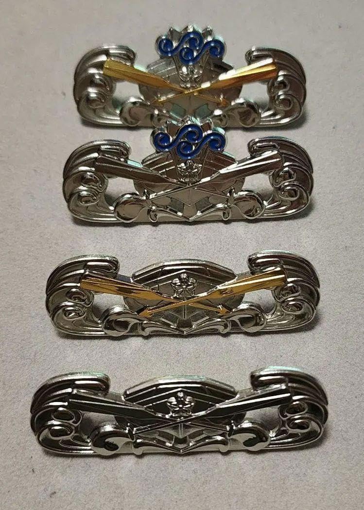 水陸両用記章４種類セット光沢ぴかぴかタイプPX品 水陸両用記章4種類セット光沢ぴかぴかタイプPX品