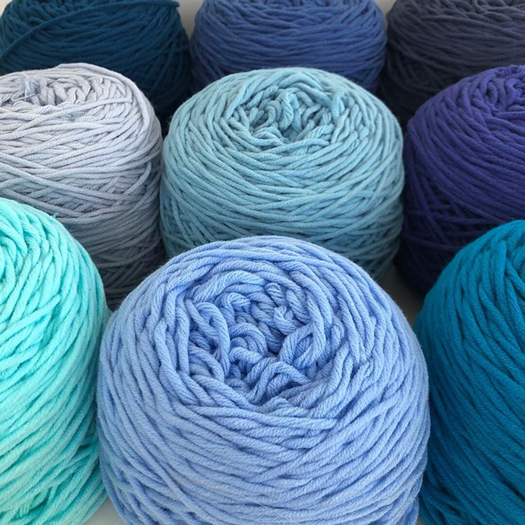 Przędza szydełkowa 100g/200g kulki z różnorodnej włóczki tuftingowej, włóczka tuftingowa z serii Gradient Color, zestaw włóczek mieszanych z włókien akrylowych do robienia na drutach, szydełkowania, h