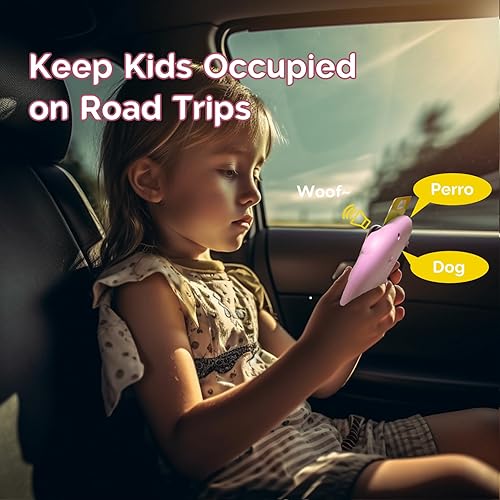 Miniatura 5 de HALCONTORNO Tarjetas flash en inglés y español, discurso de bolsillo para niños pequeños de 3 a 12 años, tarjetas flash parlantes para niños, 510