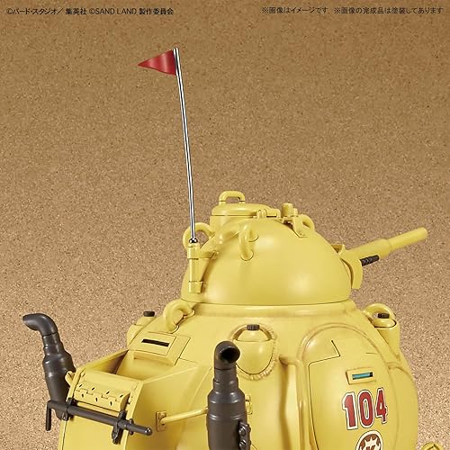 Miniatura 16 de Bandai Hobby - Sand Land - Sand Land Tank 104, Bandai Spirits - Kit de modelo a escala 1/35