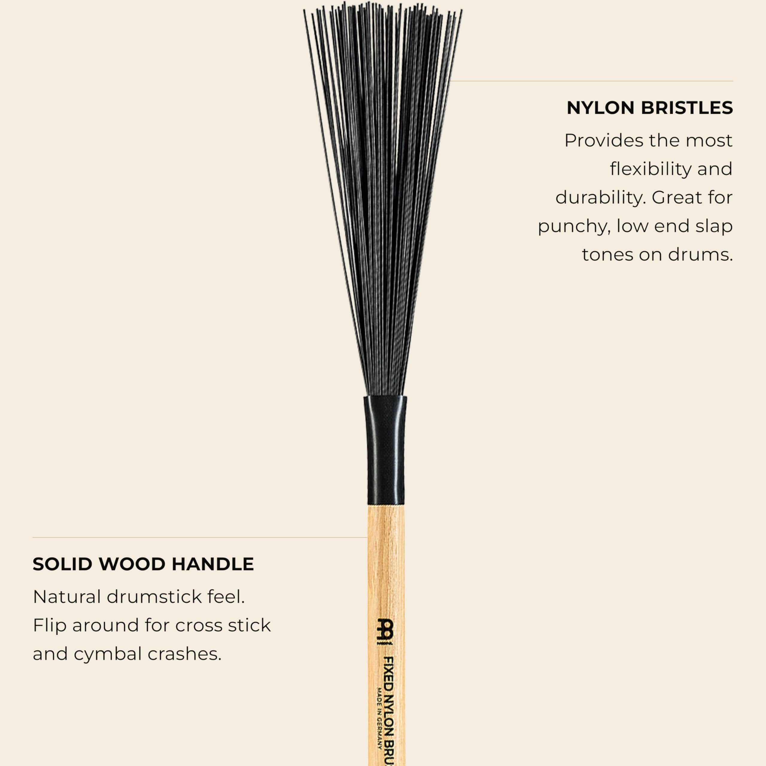 Meinl Fixed Nylon Brush