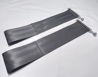 Vista 7 de Cinturón de seguridad para silla de ruedas, trabillas para el talón para reposapiés, reposapiés, reposapiés, silla de ruedas y silla de transporte