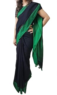 Mehrunnisa Women's Pure Cotton Saree With Blouse Piece Price In India