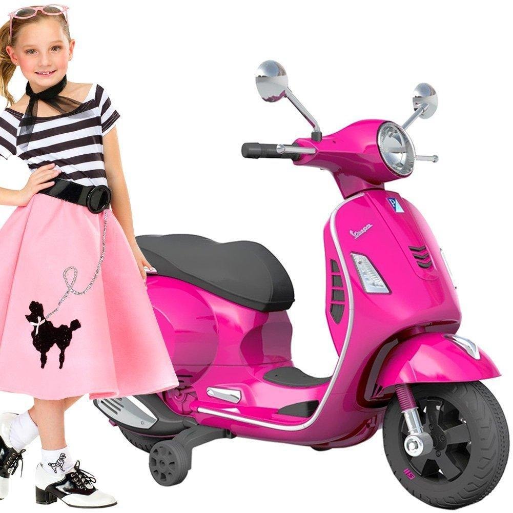 B.K.T. S.r.l. MOTO VESPA GT PIAGGIO PINK 12V