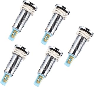 JECOMPRIS 5 Piezas Luz Indicadora De Metal Luz Indicadora Señal Lámpara De Señal Lámpara Estrellarse Luces Del Grupo De Instrumentos Luces Indicadoras Del Tablero Metal