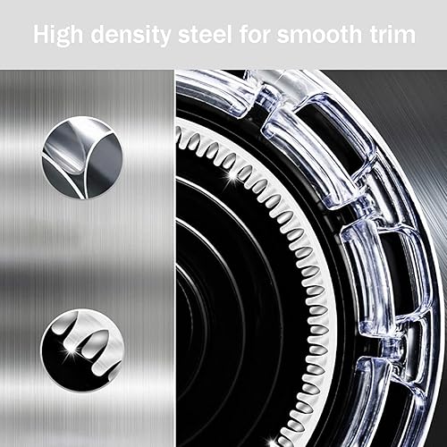 Miniatura 3 de Afeitadora de cabeza eléctrica cabezal de hoja voladora de 360 cabezal eléctrico impermeable para hombre cabeza calva seca y húmeda 1969ft de tiempo