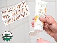 Vista 6 de Babo Botanicals Sensitive Baby - Bálsamo milagroso calmante sin fragancia USDA Organic - Salve multiusos con aceite de oliva y manteca de karité