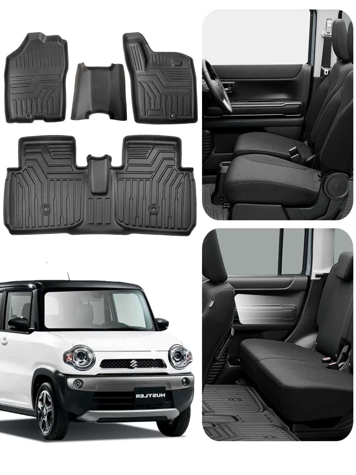 EZクリーン　フロアマット　SUZUKI ハスラー 楽天市場】SUZUKI ハスラー HUSTLER 車種別 専用 フロアマット 車