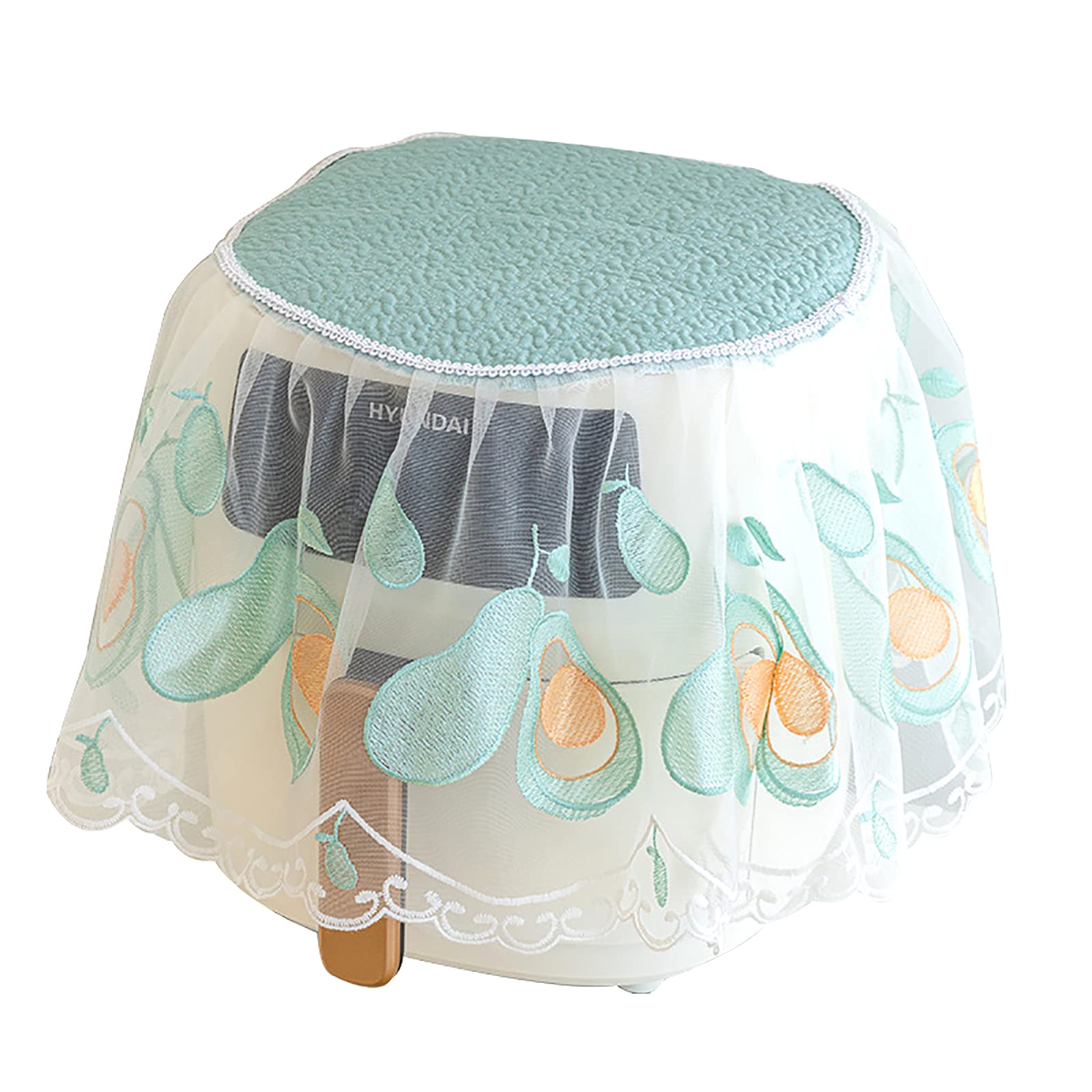 Lace Air Fryer Dust Cover, Cute Fruit Protection Cloth for Kitchen Electric Appliance, Home Decorations