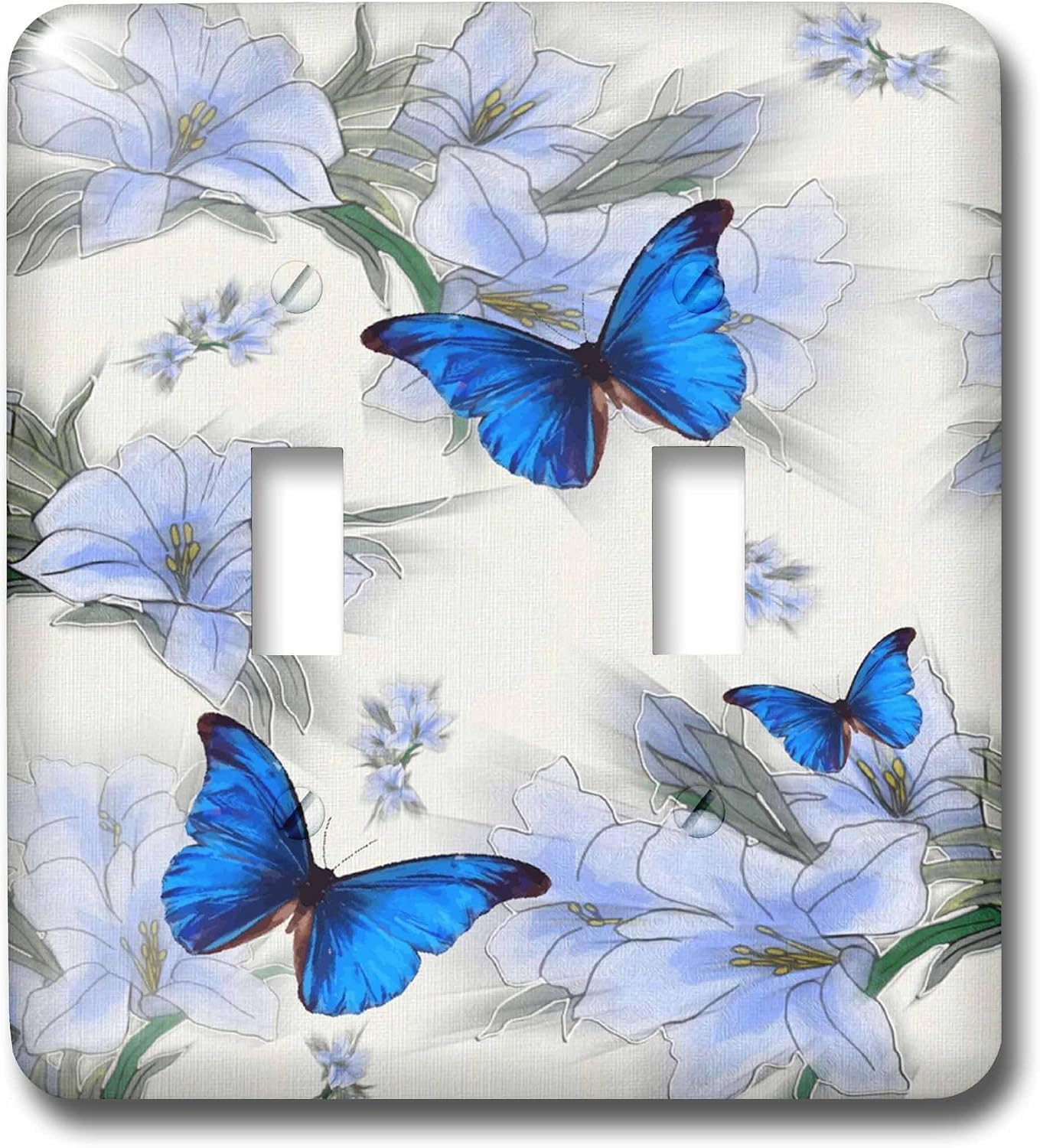 3dRose Butterflies 2 plug outlet cover