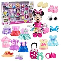 Just Play Bambola articolata della collezione Fabulous Fashion di Disney Junior e accessori
