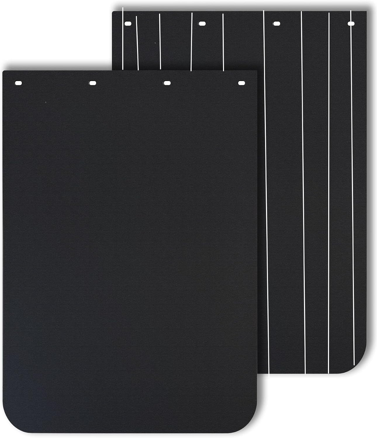 Semi Truck Mud Flaps 24"x36", Thickened Universal Heavy Duty Polymer MudFlaps for Semi Truck Tractor Trailer (2Pcs)