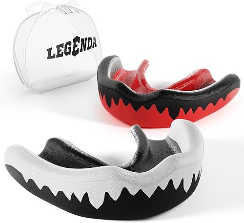 Legenda Protector bucal de boxeo, artes marciales para boxeo, artes marciales, artes marciales, muay thai, BJJ, karate, kickboxing, talla única con