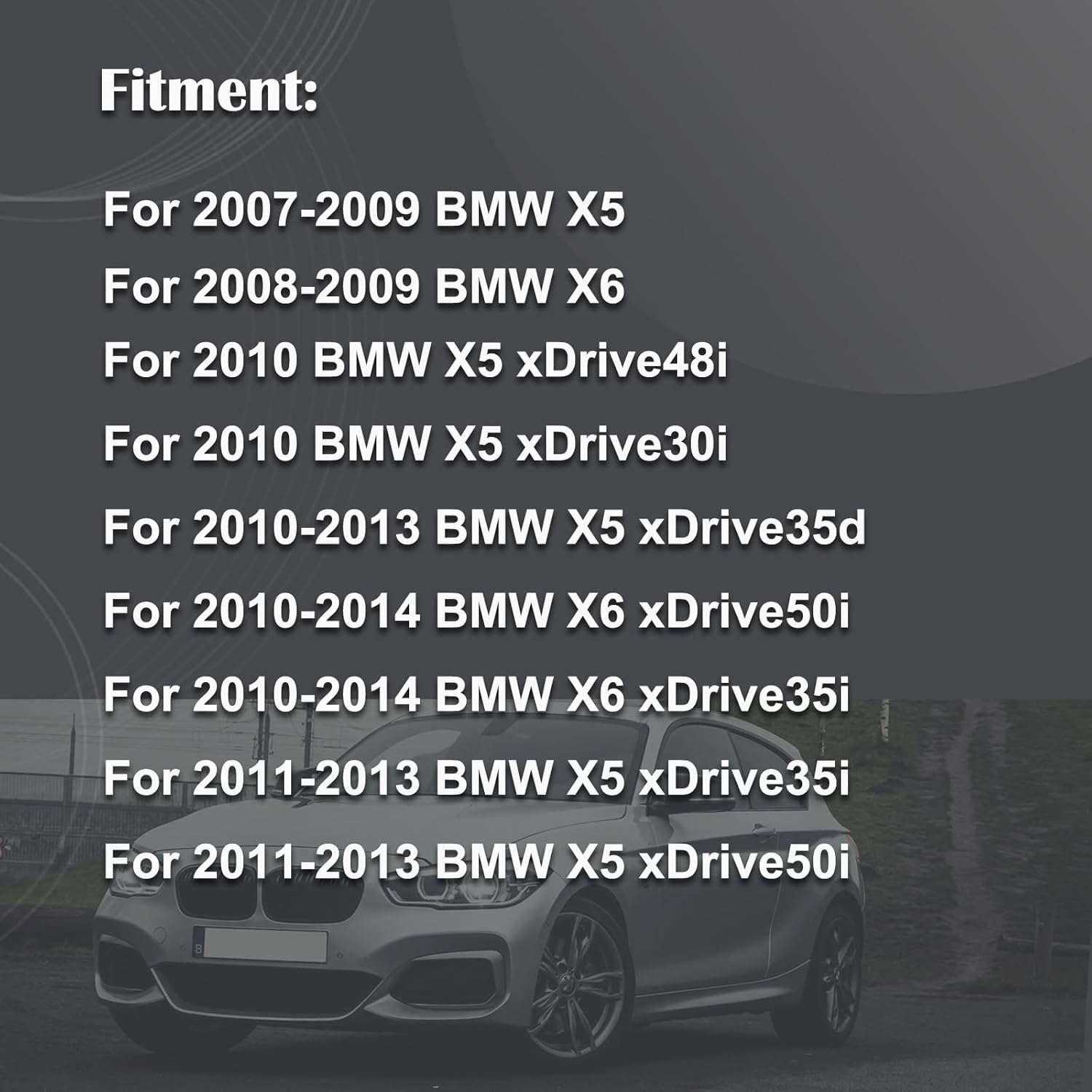 14PCS Front Strut Shock Mount Upper Lower Support and Bump Stops Kits Replacement Compatible with BMW X5 E70 X6 E71, 31336788776, 31336774738, 31336776391