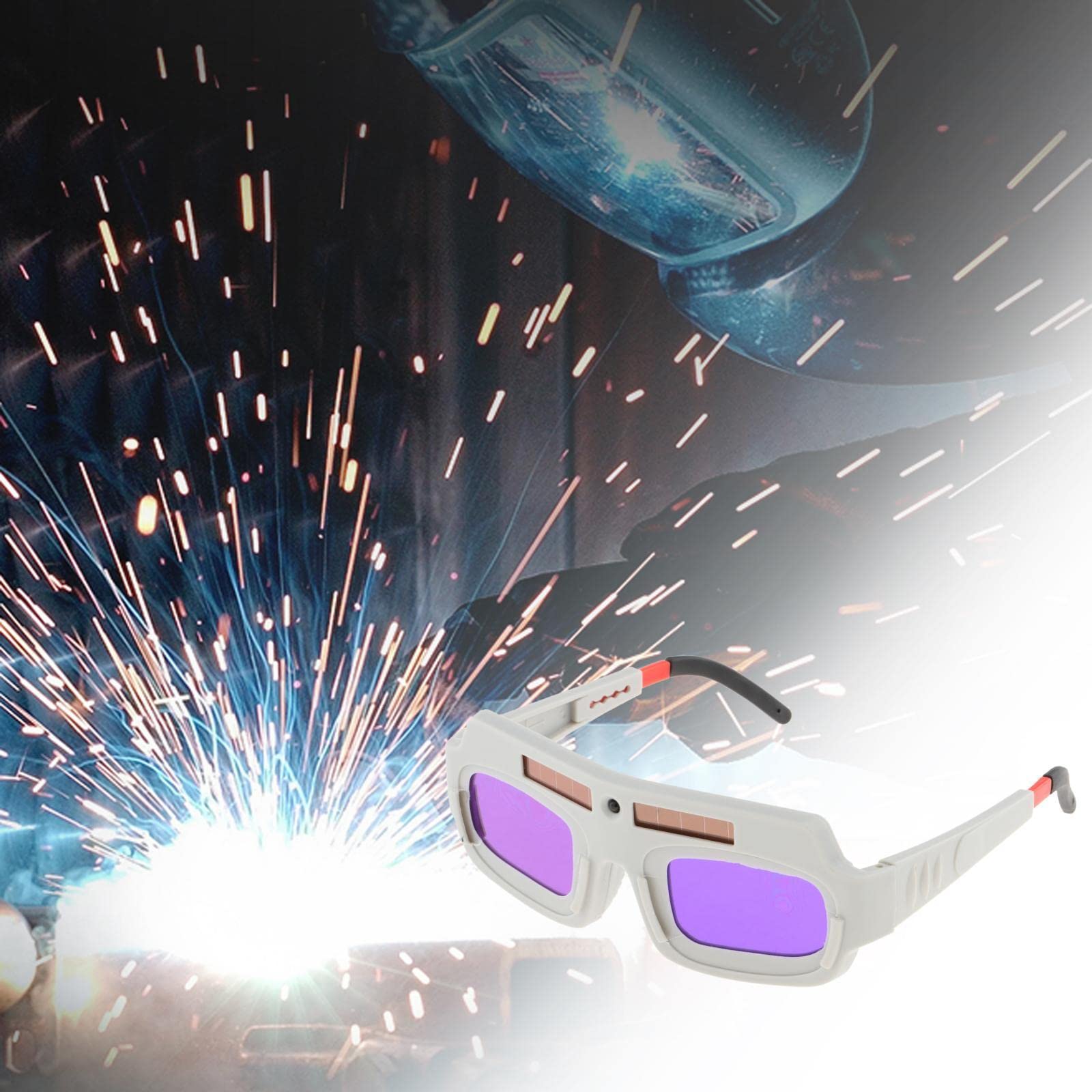 Solarne okulary spawalnicze automatyczne pogłębianie do fabryk górniczych szlifowanie głęboka zieleń 160 x 100 x 80 mm